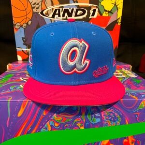 Atlanta Braves New Era MLB x Big League Chew Curveball Cotton Candy Flavor Pack